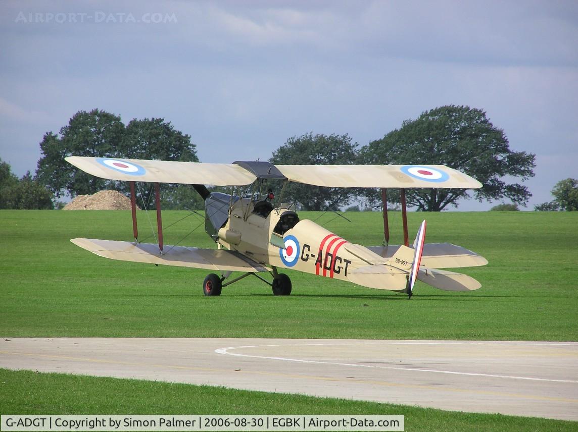 G-ADGT, 1935 De Havilland DH-82A Tiger Moth II C/N 3338, Tiger