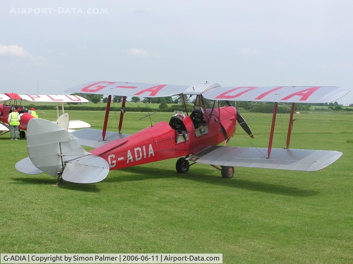 G-ADIA, 1935 De Havilland DH-82A Tiger Moth II C/N 3368, Moth at Old Warden