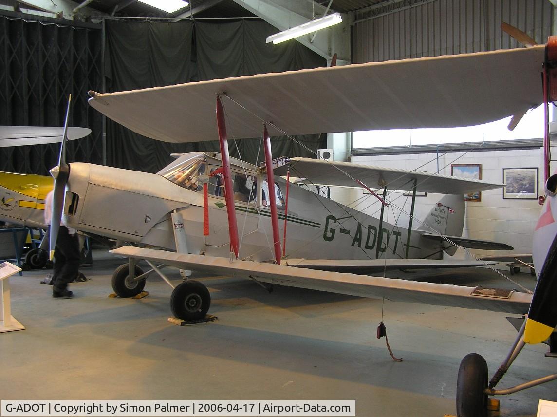 G-ADOT, De Havilland DH.87B Hornet Moth C/N 8027, Hornet Moth at London Colney