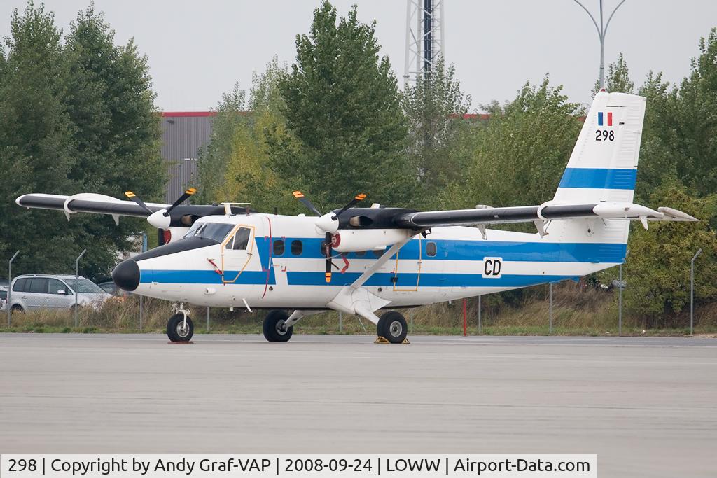 298, 1971 De Havilland Canada DHC-6-300 Twin Otter C/N 298, France - Air Force DHC-6