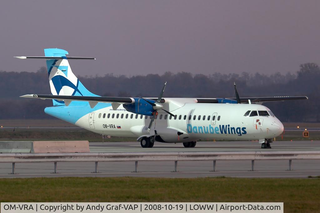 OM-VRA, 1993 ATR 72-202 C/N 373, Danubewings ATR72