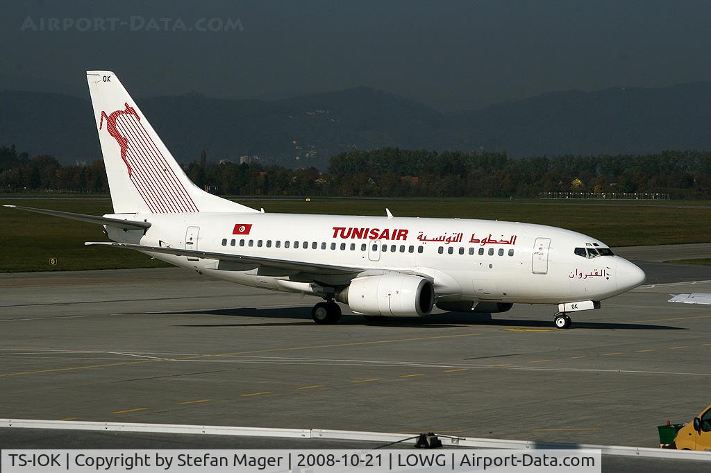 TS-IOK, 1999 Boeing 737-6H3 C/N 29496, Tunis Air