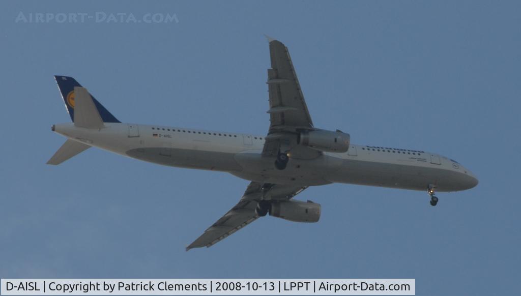 D-AISL, 2008 Airbus A321-231 C/N 3434, FINALS LISBON