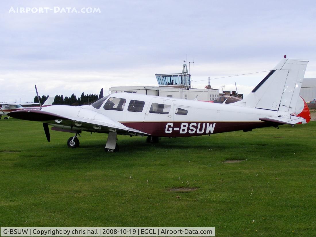 G-BSUW, 1977 Piper PA-34-200T Seneca II C/N 34-7870081, Registered Owners:  NPD DIRECT LTD. Previous ID: N2360M