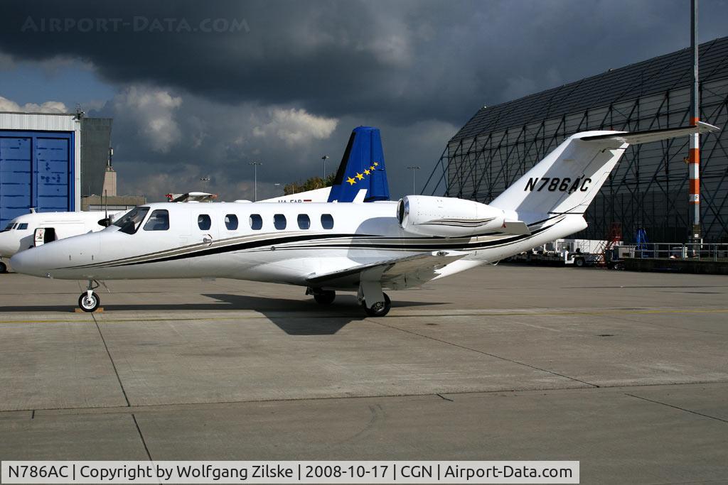 N786AC, 2006 Cessna 525A CitationJet CJ2+ C/N 525A-0312, visitor