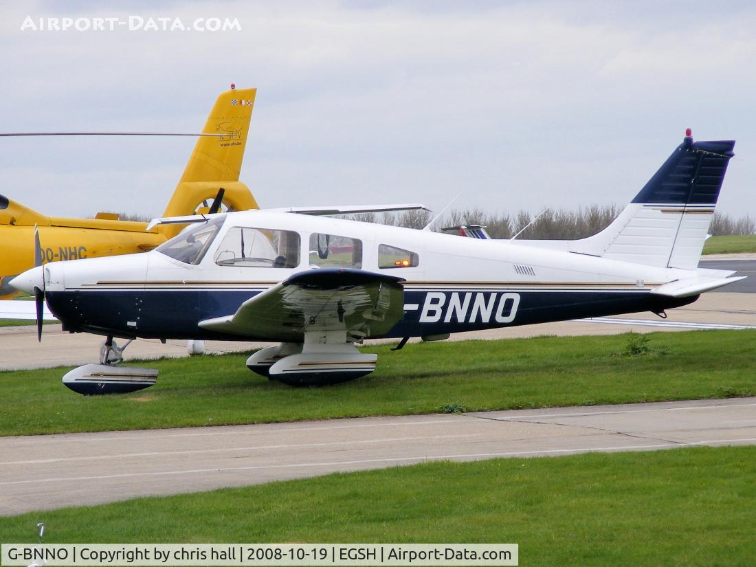 G-BNNO, 1981 Piper PA-28-161 Cherokee Warrior II C/N 28-8116099, Previous ID: N8307X