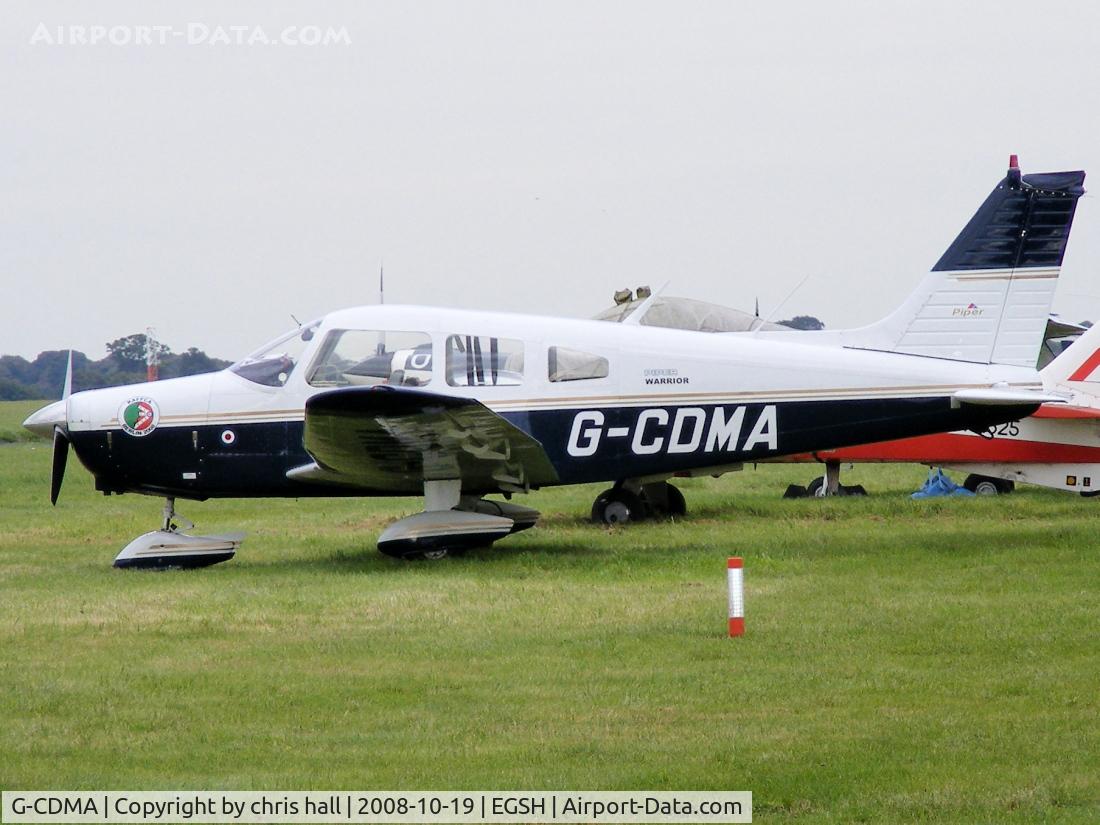 G-CDMA, 1974 Piper PA-28-151 Cherokee Warrior C/N 28-7415650, Previous ID: OY-TFL