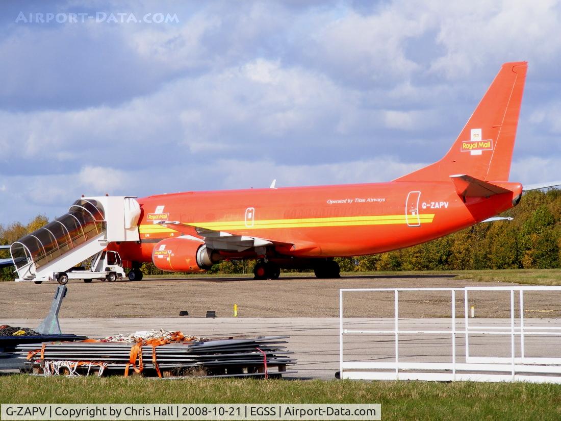 G-ZAPV, 1989 Boeing 737-3Y0 C/N 24546, Operated by Titan Airways