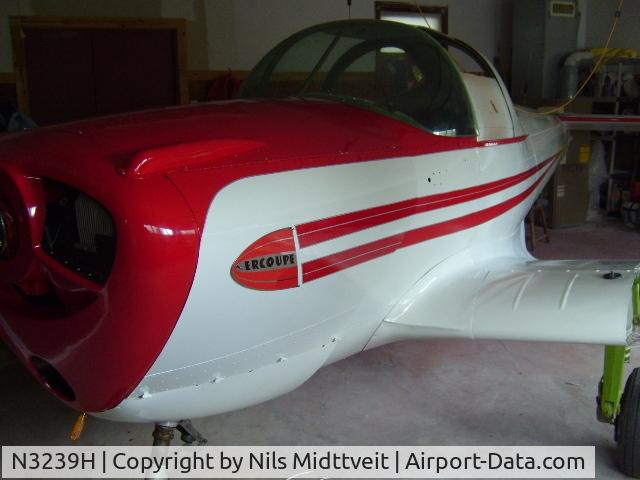 N3239H, 1946 Erco 415C Ercoupe C/N 3864, 10-08 Just Painted,   Will fly again in the spring