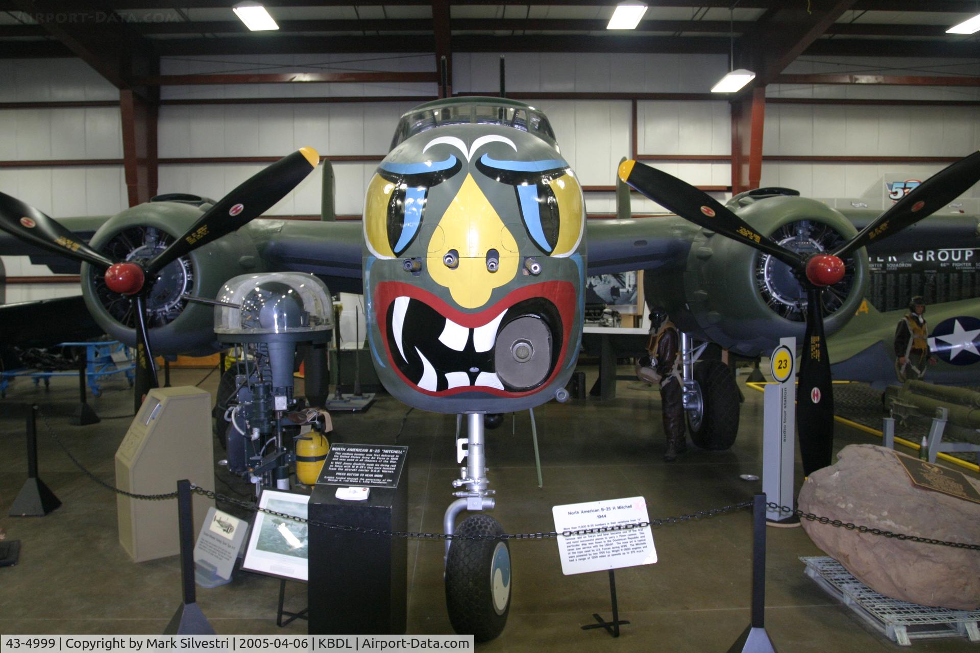 N3970C, 1953 North American B-25H Mitchell C/N 98-22000, New England Air Museum, Windsor Locks, CT
