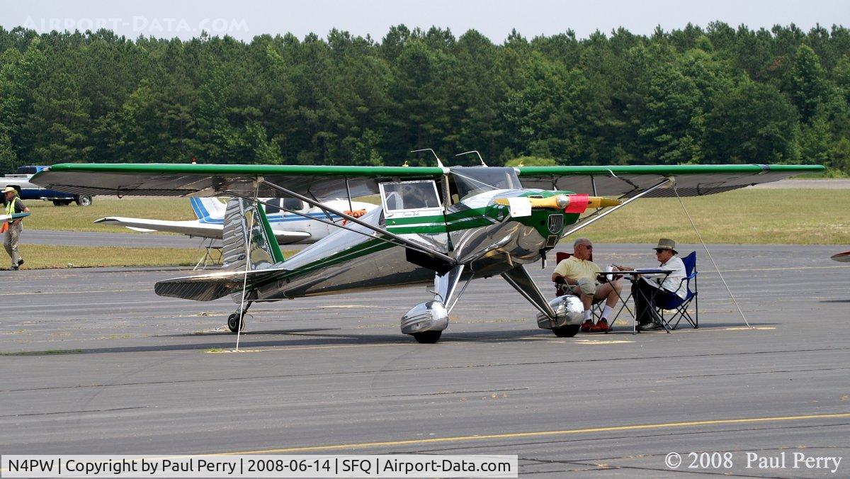 N4PW, 1946 Luscombe 8E Silvaire C/N 2135, Eye catcher, especially when the sun pops out