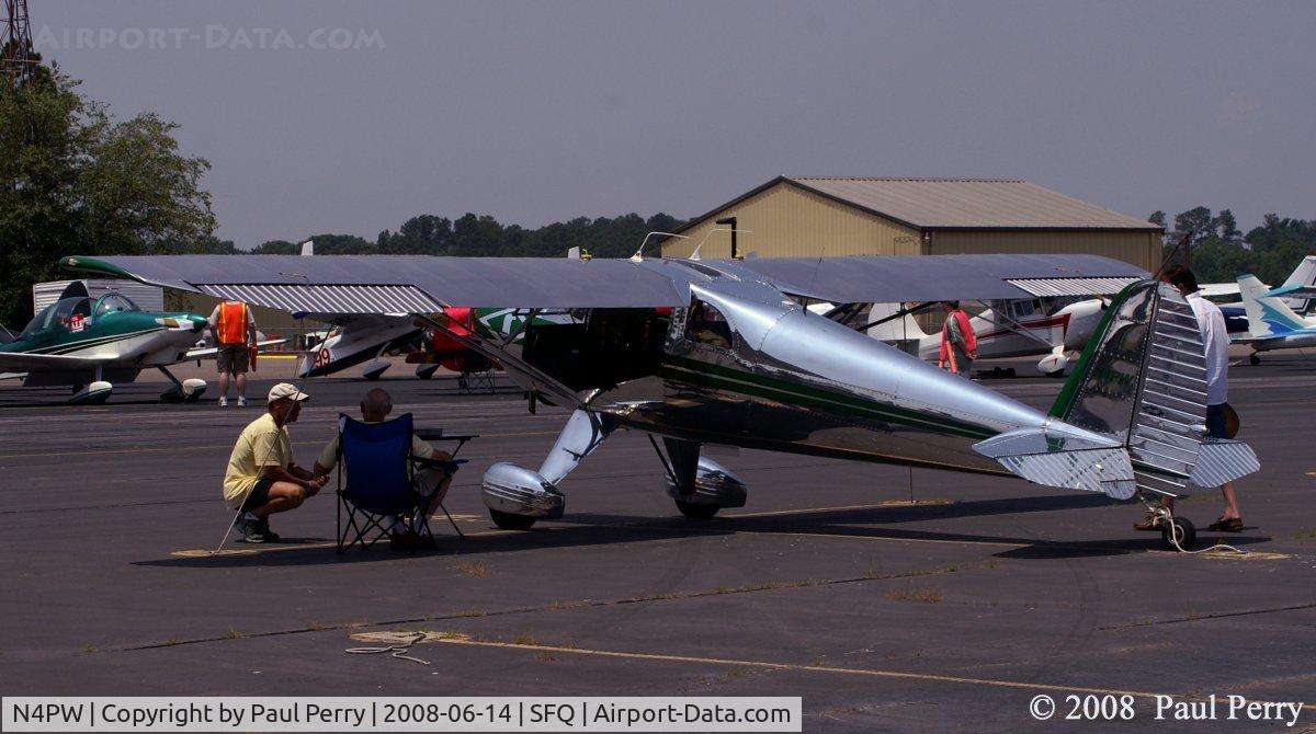 N4PW, 1946 Luscombe 8E Silvaire C/N 2135, Made in the shade