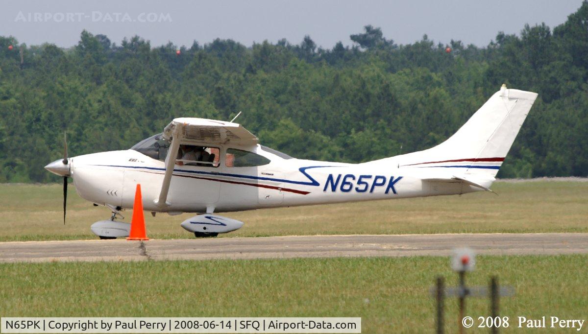 N65PK, 1966 Cessna 182J Skylane C/N 18257491, Taxiing out in the morning