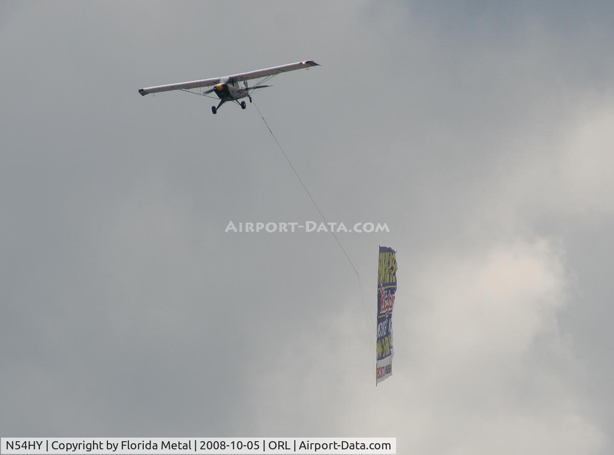N54HY, 2001 Aviat A-1B Husky C/N 2130, Aviat Banner tow plane