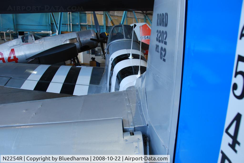 N2254R, 1961 Nord 3202 Master C/N 62, On display at Wings over the Rockies Museum