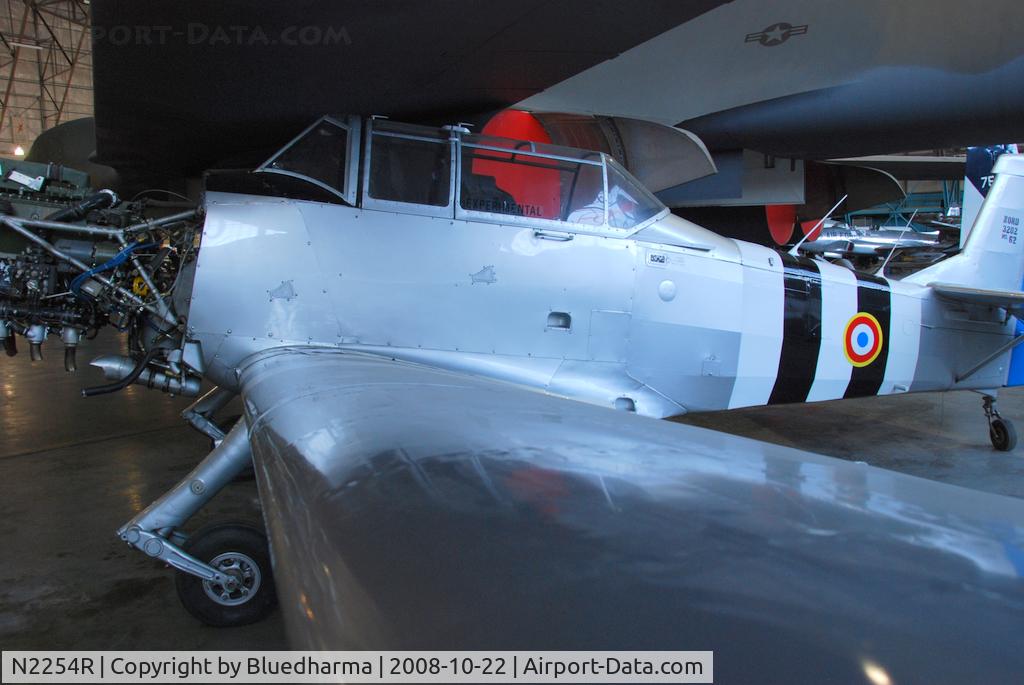 N2254R, 1961 Nord 3202 Master C/N 62, On display at Wings over the Rockies Museum