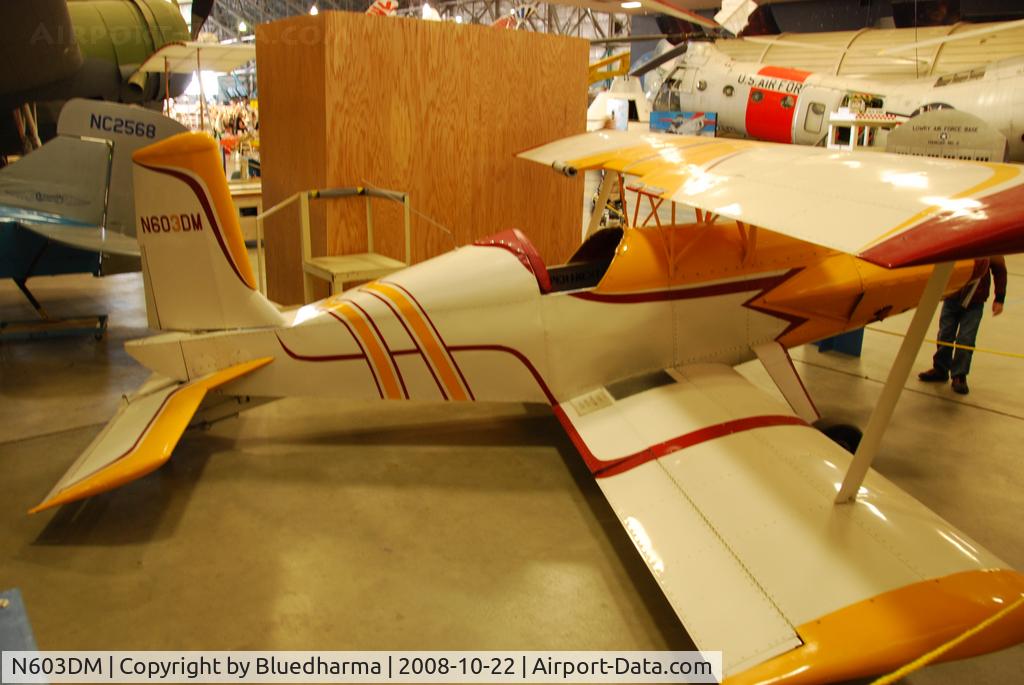 N603DM, 1978 Miller MODEL DK-1 C/N 003, On display at Wings over the Rockies Museum