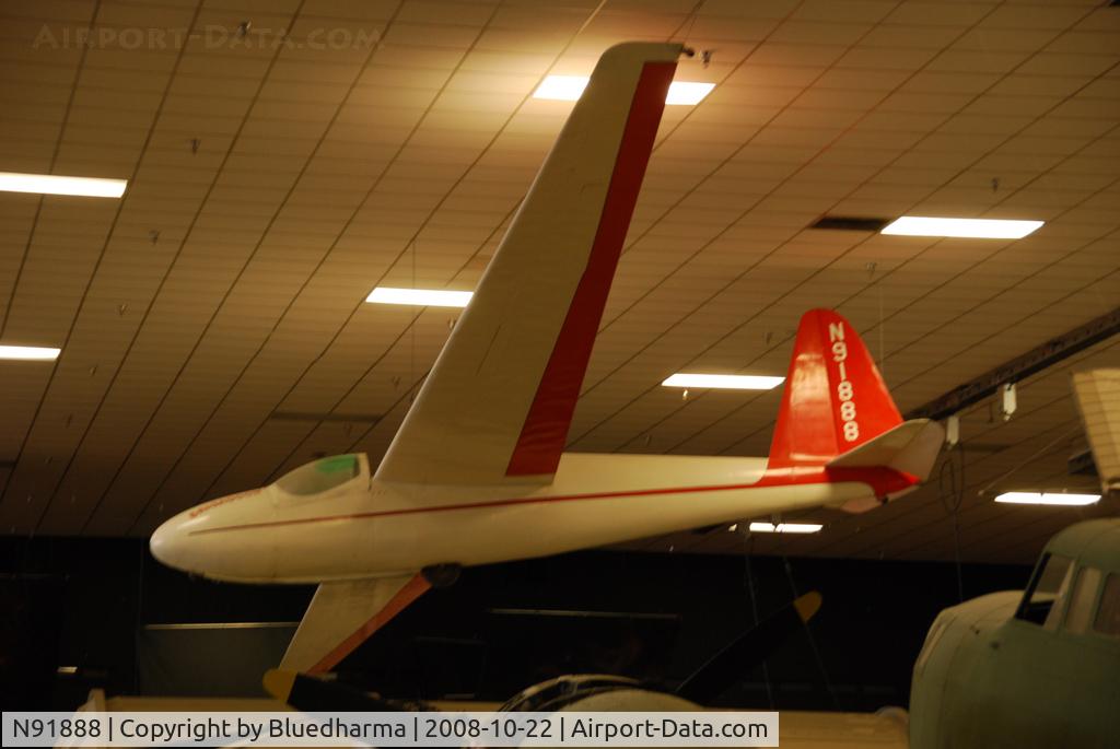 N91888, 1953 Schweizer SGS 1-24 C/N 1, On display at Wings over the Rockies Museum