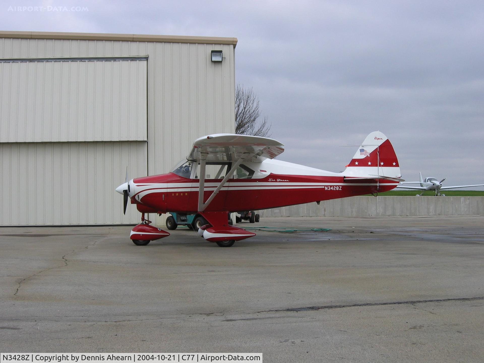 N3428Z, Piper PA-22-150 C/N 22-7341, Poplar Grove,IL