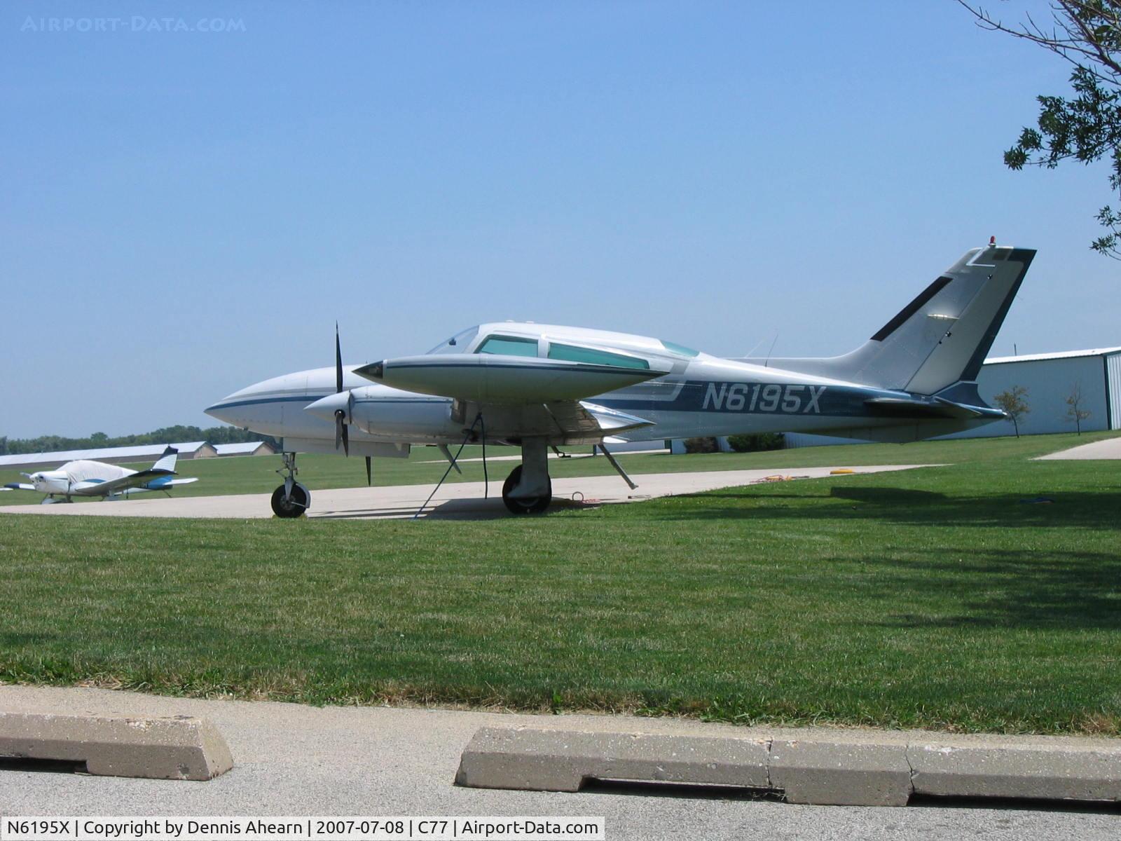 N6195X, 1978 Cessna 310R C/N 310R1331, Poplar Grove,IL
