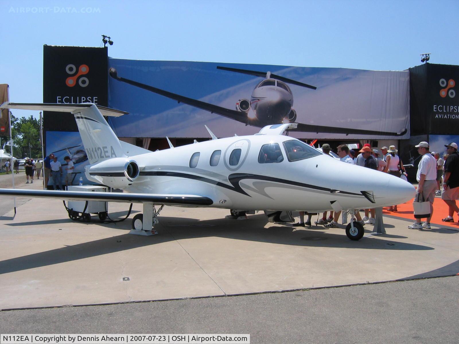 N112EA, 2007 Eclipse Aviation Corp EA500 C/N 000038, OSH
