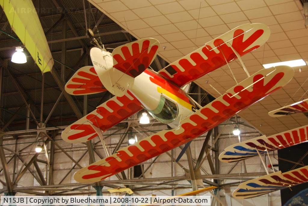 N15JB, 1980 Pitts S-1S Special C/N 7-0366, On display at Wings over the Rockies Museum.