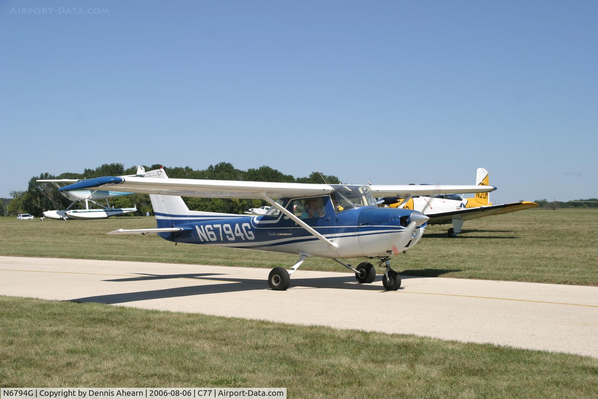 N6794G, 1970 Cessna 150L C/N 15072294, Poplar Grove,IL