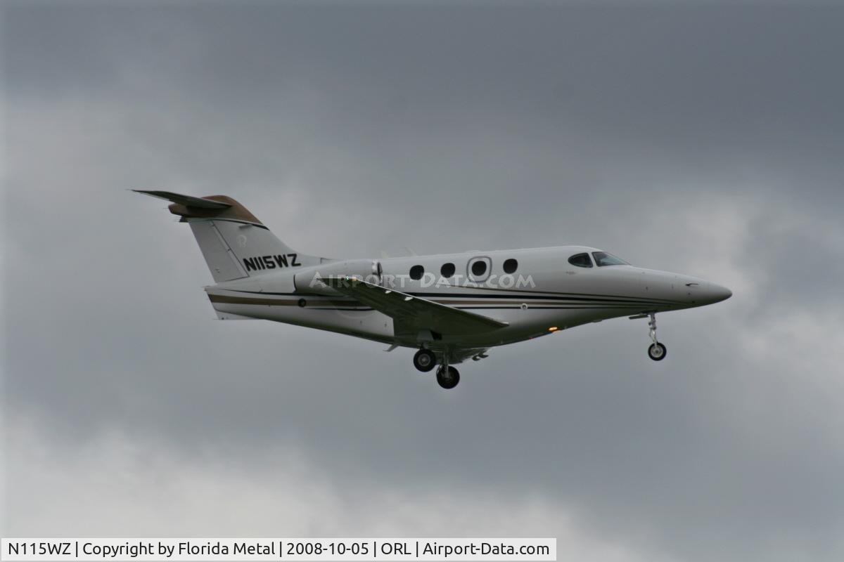 N115WZ, 2007 Hawker Beechcraft Corp 390 C/N RB-197, Hawker Beech 390