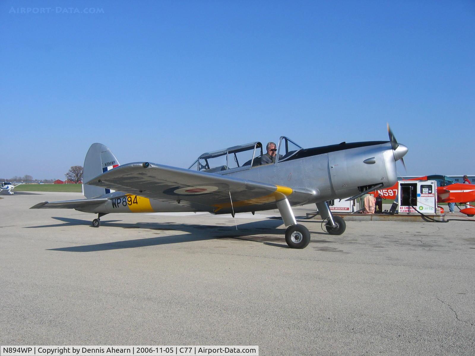 N894WP, 1952 De Havilland DHC-1 Chipmunk T.10 C/N C1/0679, Poplar Grove,IL