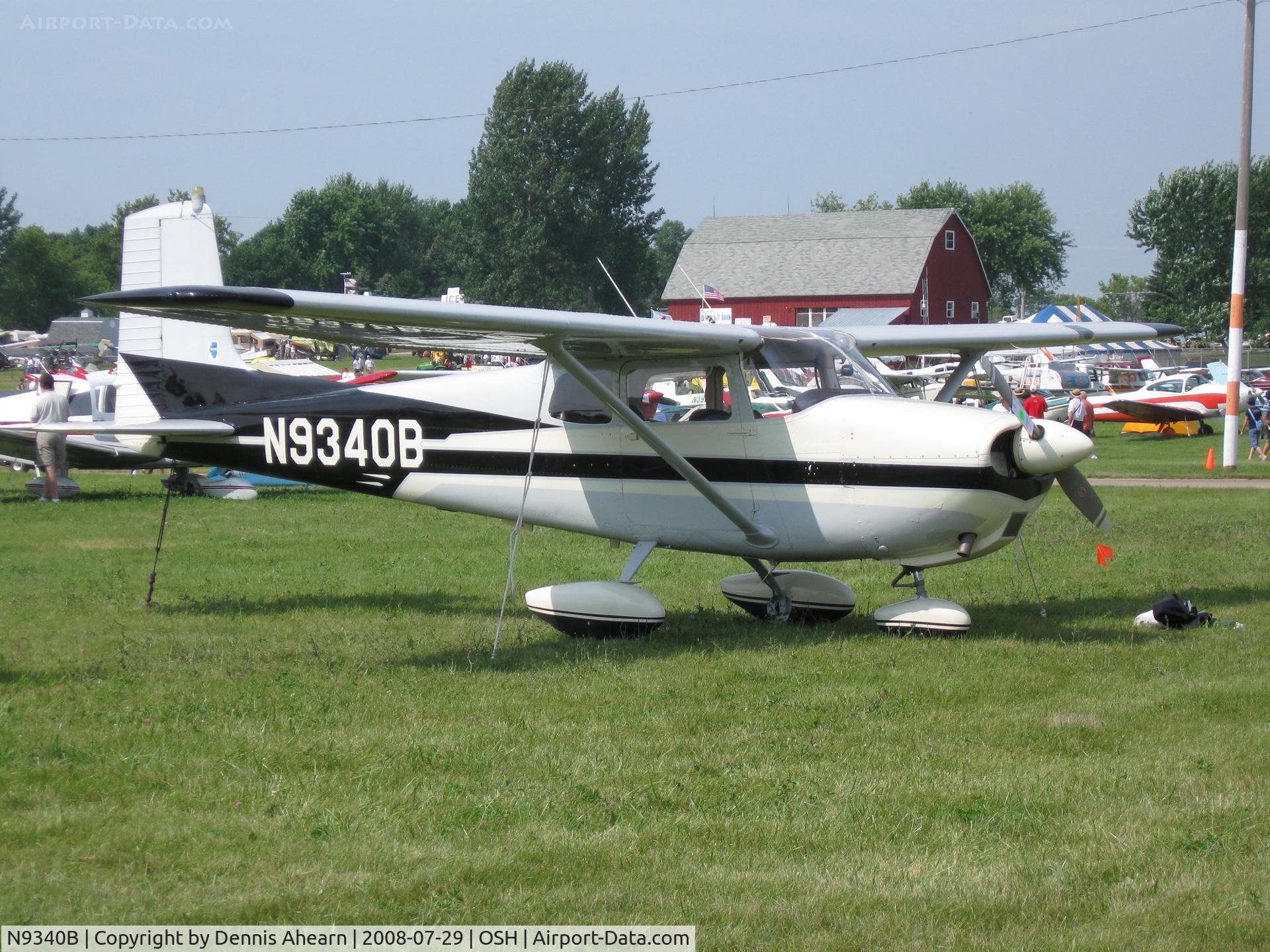 N9340B, 1958 Cessna 175 Skylark C/N 55140, OSH Airventure