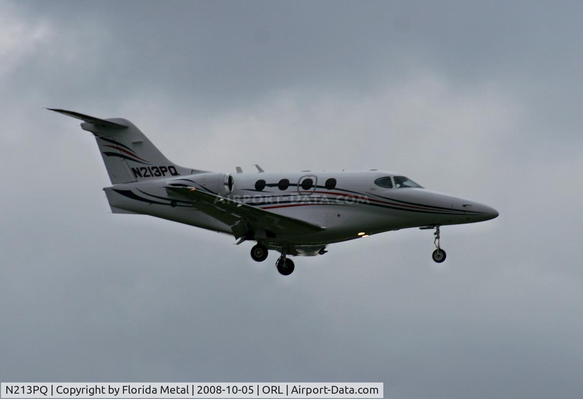 N213PQ, Raytheon Aircraft Company 390 C/N RB-75, Raytheon 390