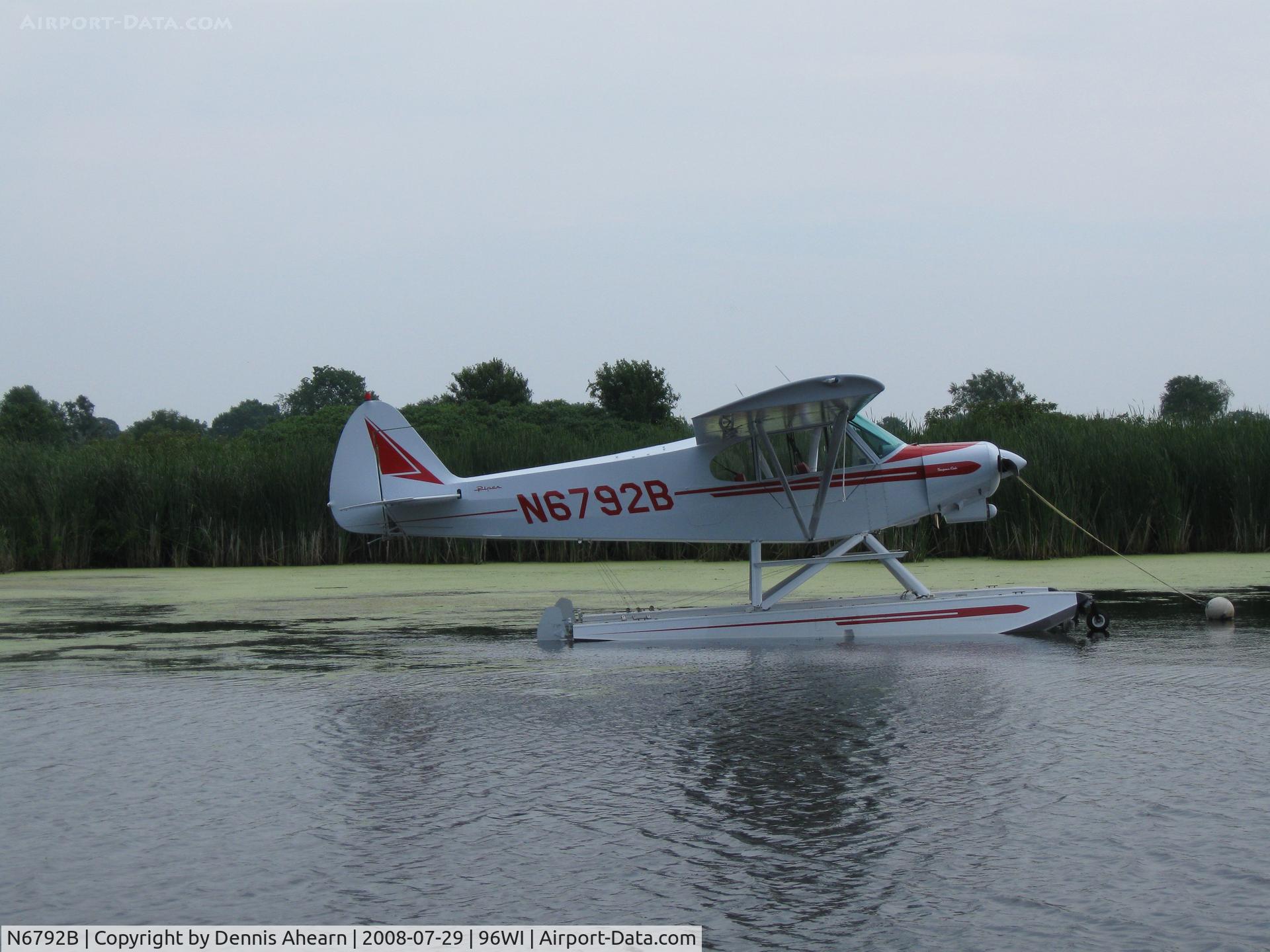 N6792B, 1956 Piper PA-18A Super Cub C/N 18-5026, OSH Seaplane Base/Vette