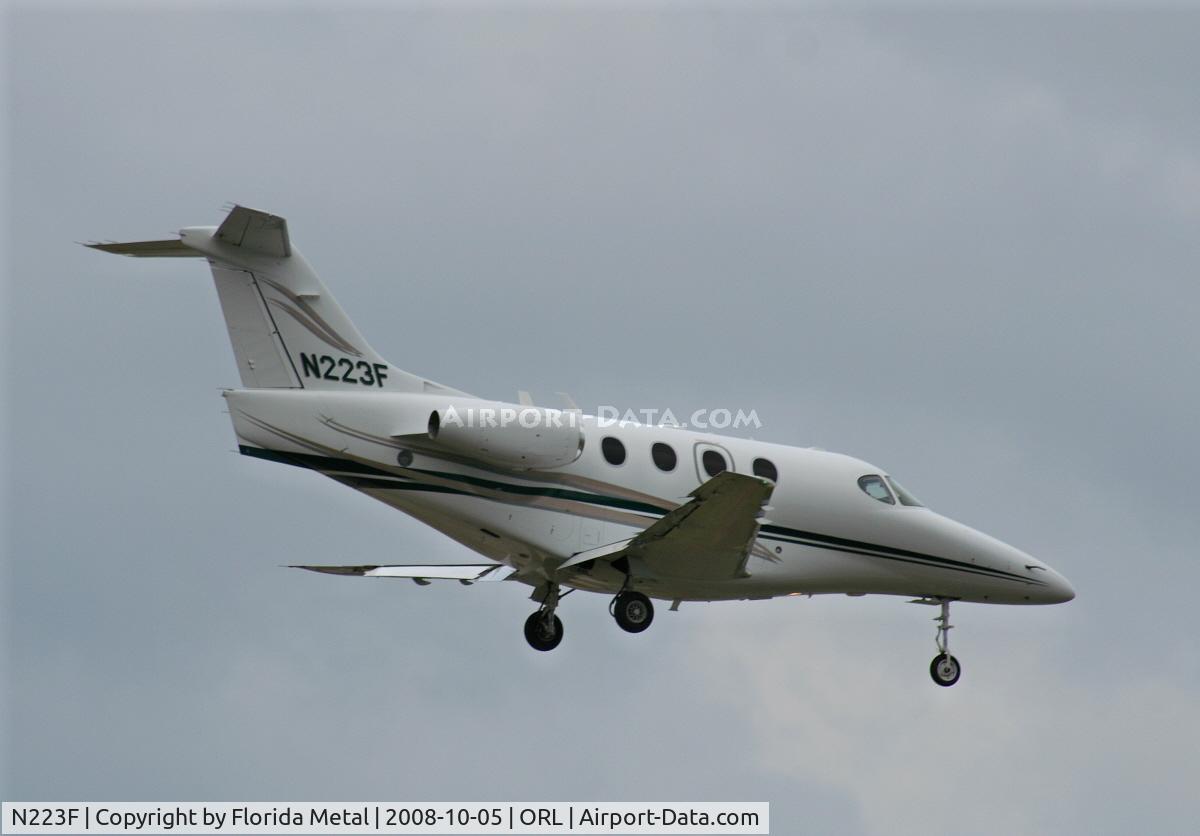 N223F, 2001 Raytheon Aircraft Company 390 C/N RB-22, Raytheon 390