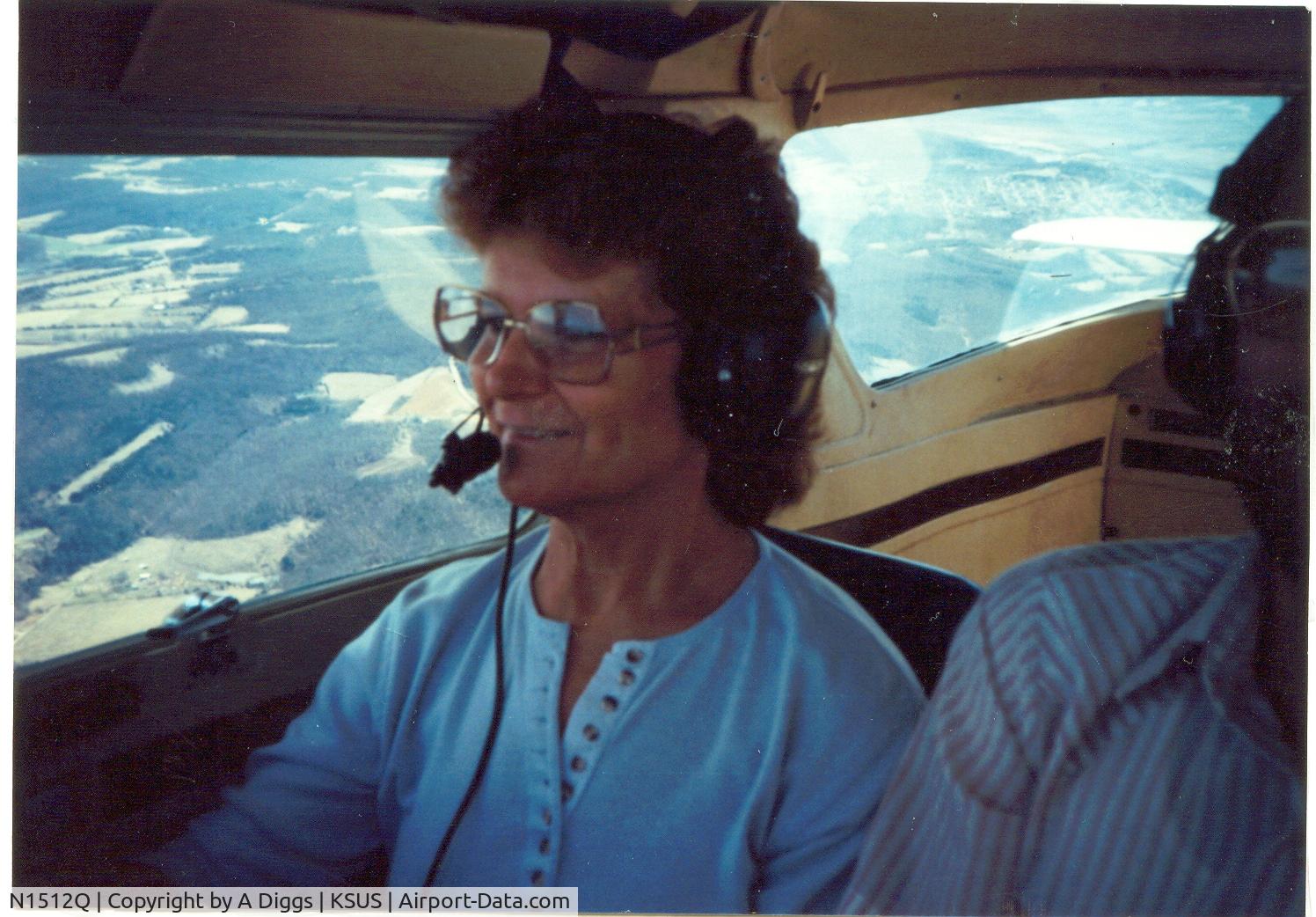 N1512Q, 1971 Cessna 150L C/N 15072812, My copilot