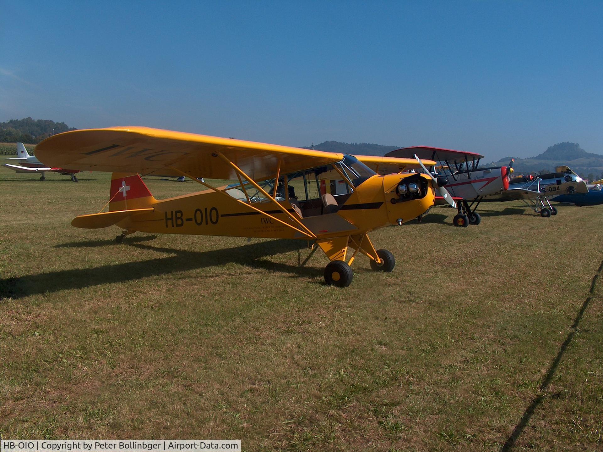 HB-OIO, 1944 Piper J3C-65 Cub Cub C/N 11231, Piper HB-OIO in Hilzingen Germany
