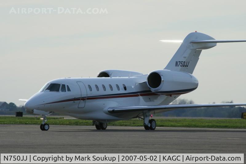 N750JJ, 1998 Cessna 750 Citation X C/N 750-0065, N750JJ @ KAGC