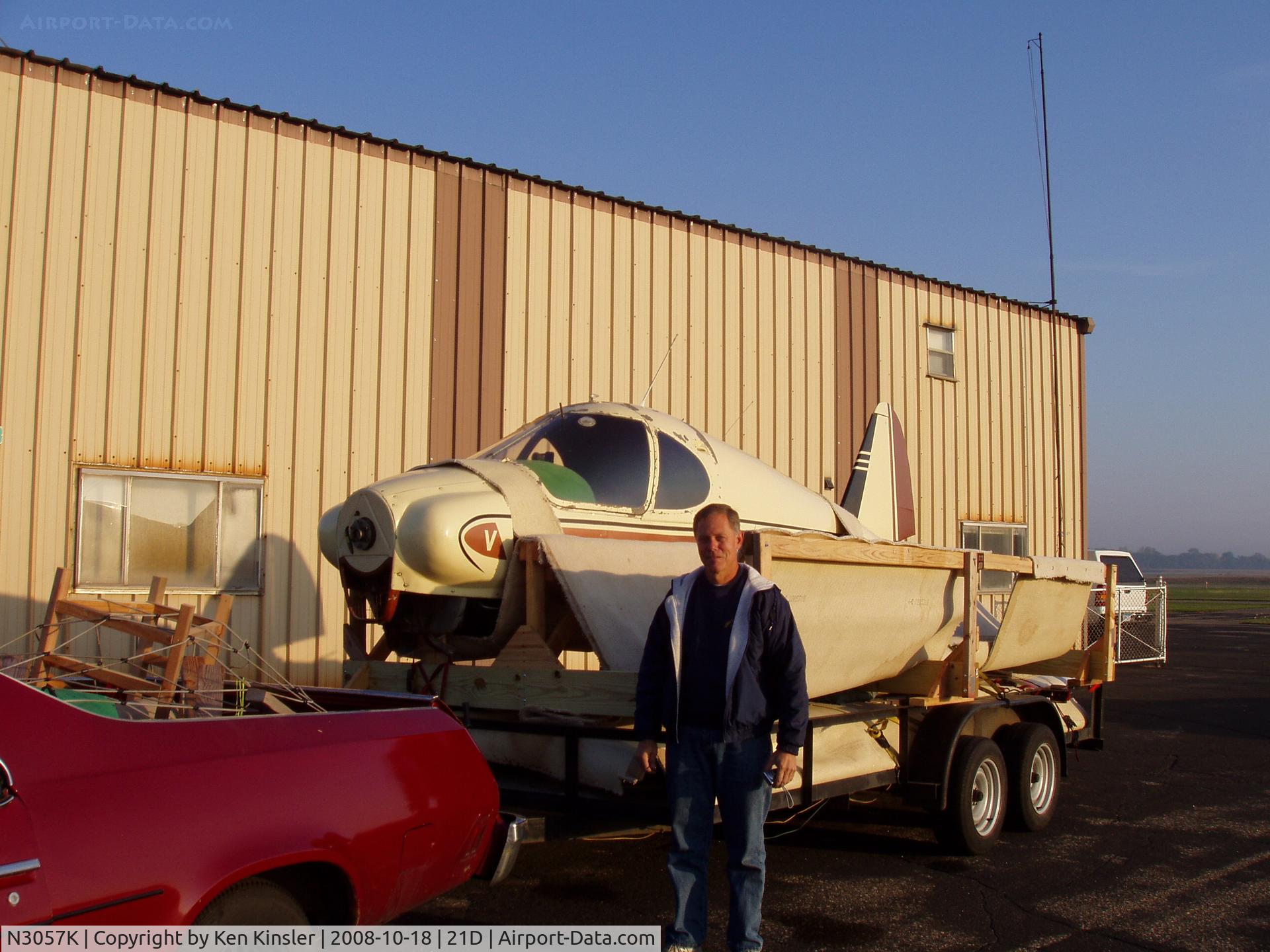 N3057K, 1946 Culver V C/N V-276, Loaded up with previous owner Mark Holliday