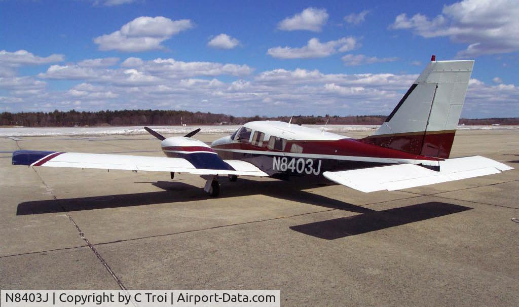 N8403J, 1981 Piper PA-34-220T C/N 34-8133139, 1981 Piper PA-34-220T