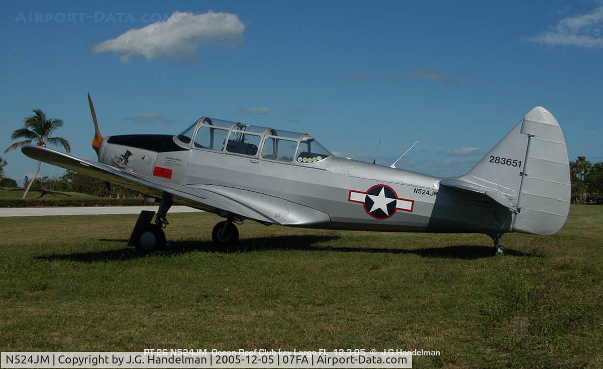 N524JM, 1944 Fairchild M-62A C/N T43-7238, at Ocean Reef Club