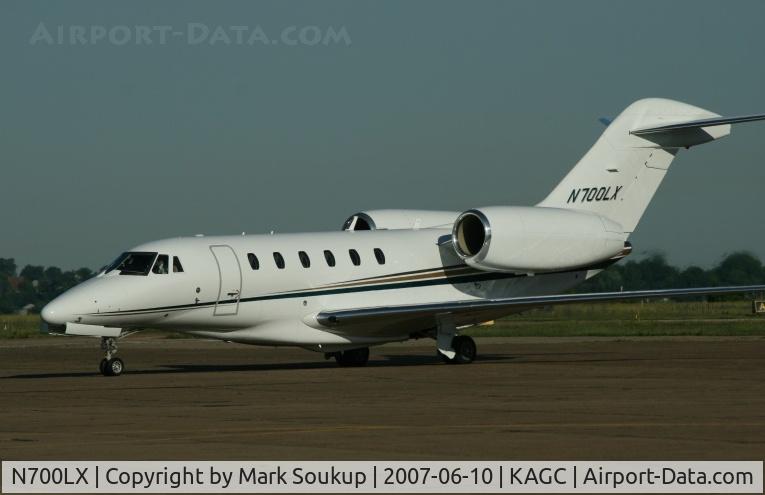 N700LX, 1998 Cessna 750 Citation X C/N 750-0038, N700LX @ KAGC