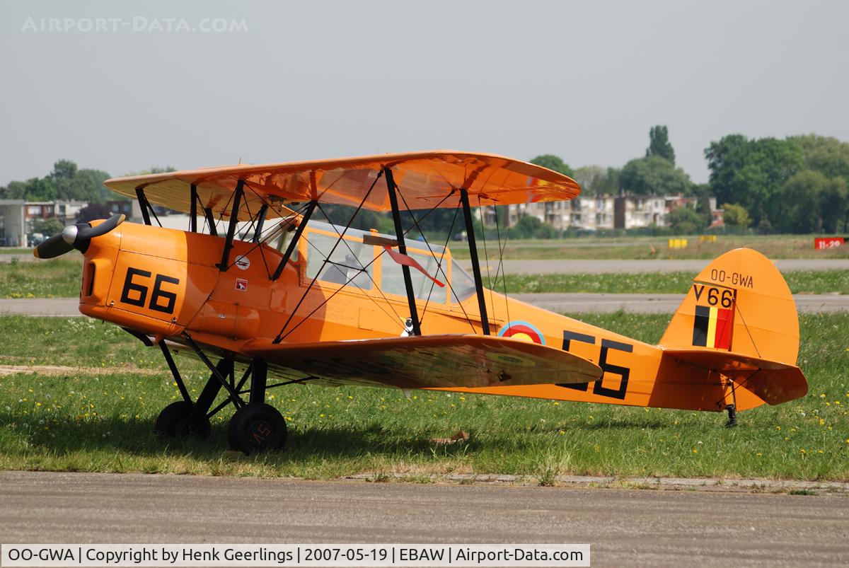 OO-GWA, 1947 Stampe-Vertongen SV-4C C/N 478, Stampe Fly In - Deurne , Belgium , 2007