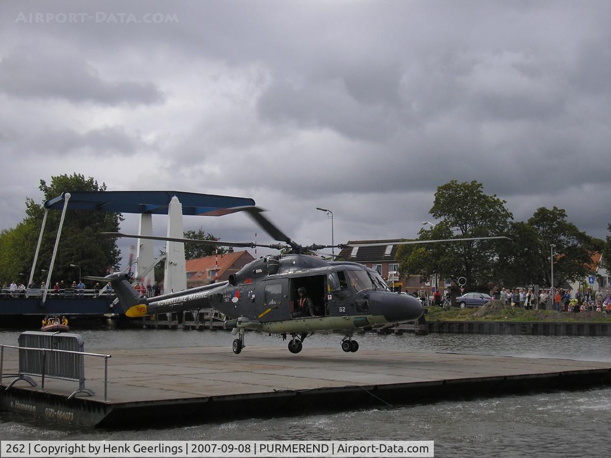 262, Westland SH-14D Lynx C/N 013, Summer Festival City of Purmerend, The Netherlands