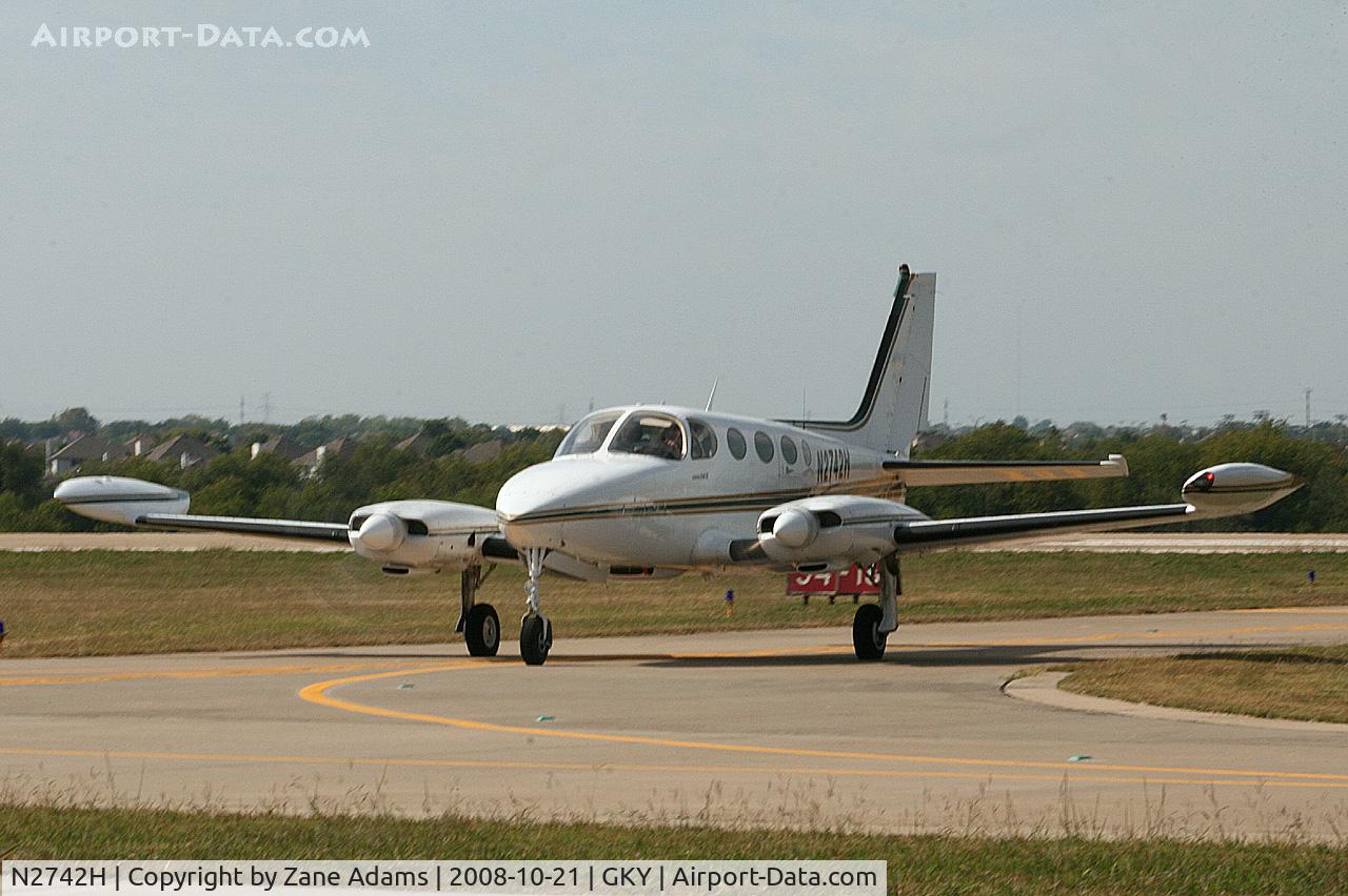 N2742H, 1979 Cessna 340A C/N 340A0929, At Arlington Municipal