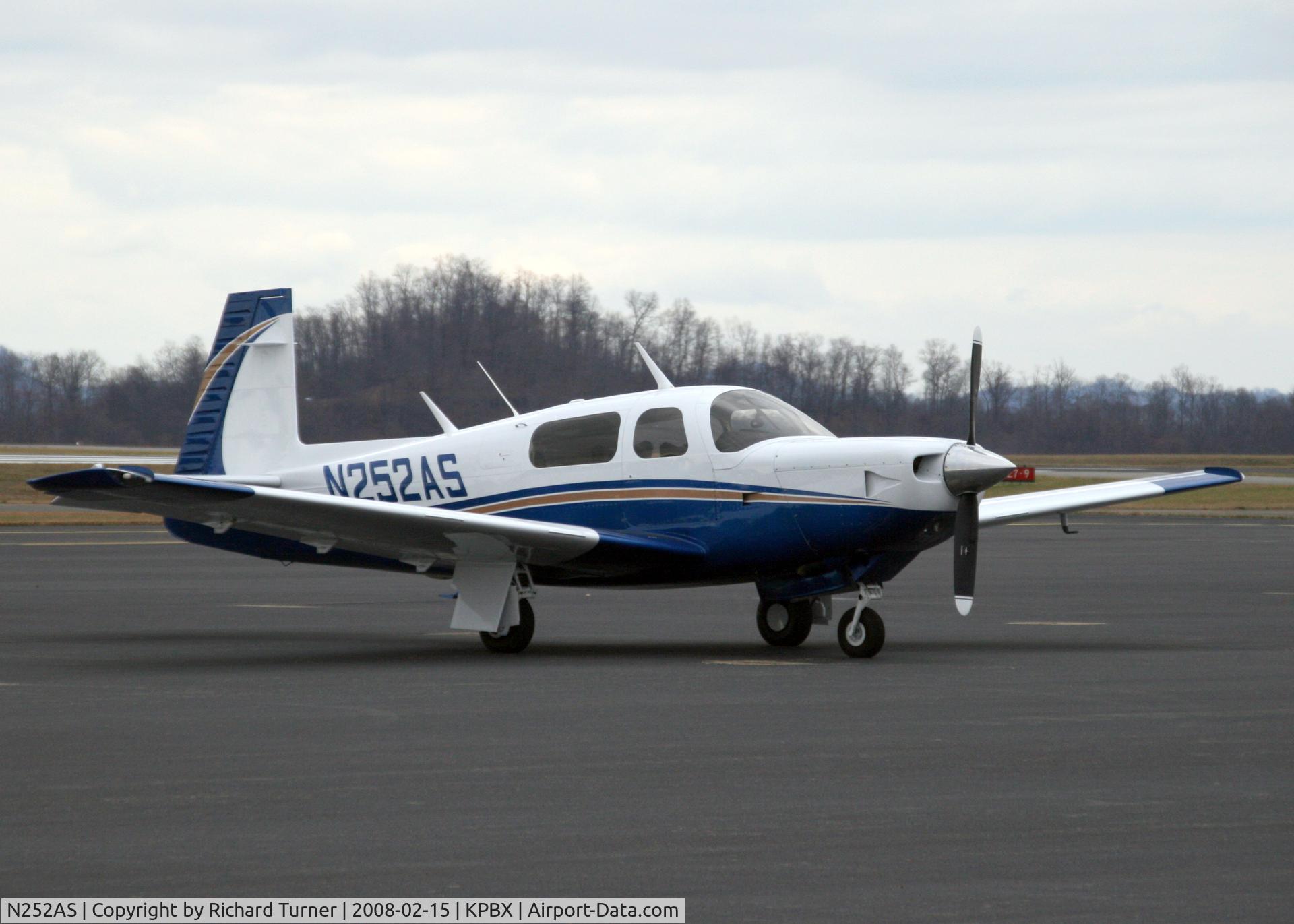 N252AS, Mooney M20K C/N 25-1121, Feb 2008, the day I bought her!