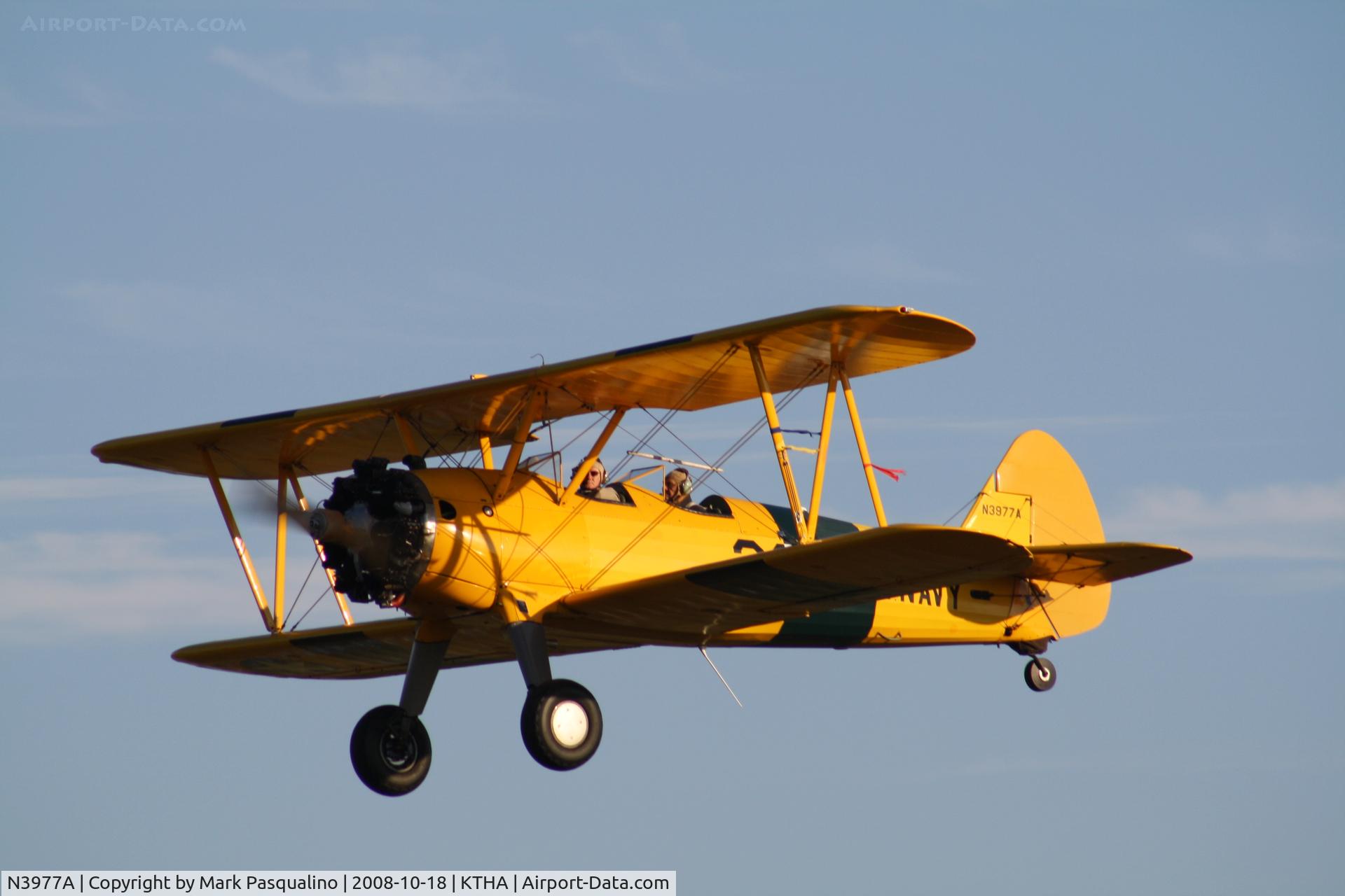 N3977A, 1983 Boeing 75 C/N AR-27, Stearman