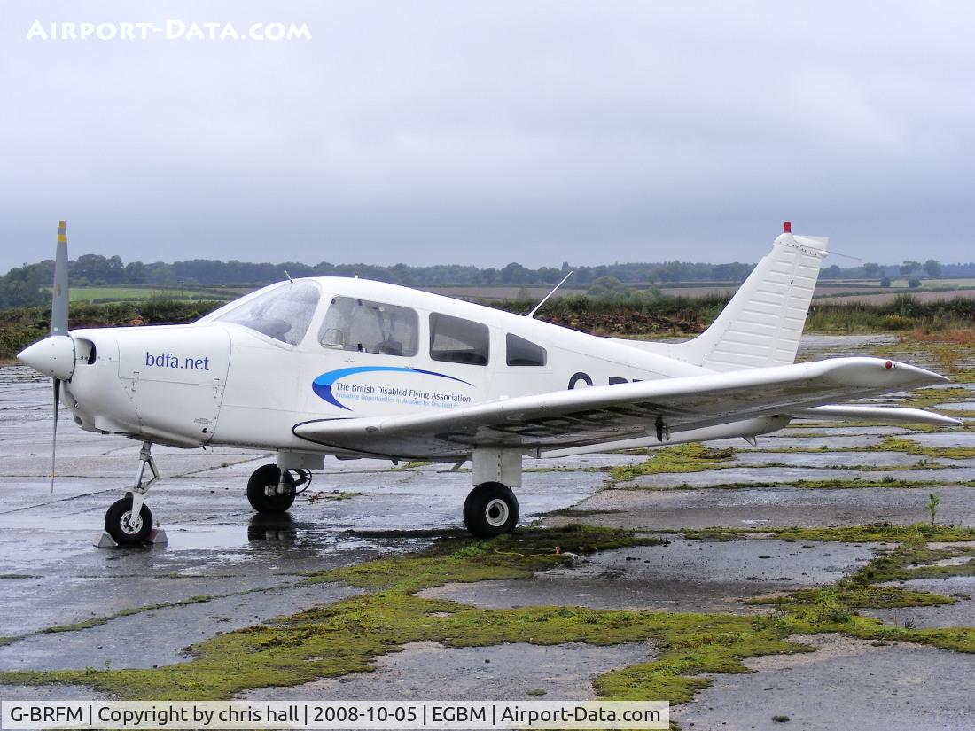 G-BRFM, 1979 Piper PA-28-161 C/N 287916279, BRITISH DISABLED FLYING ASSOCIATION, Previous ID: N2234P