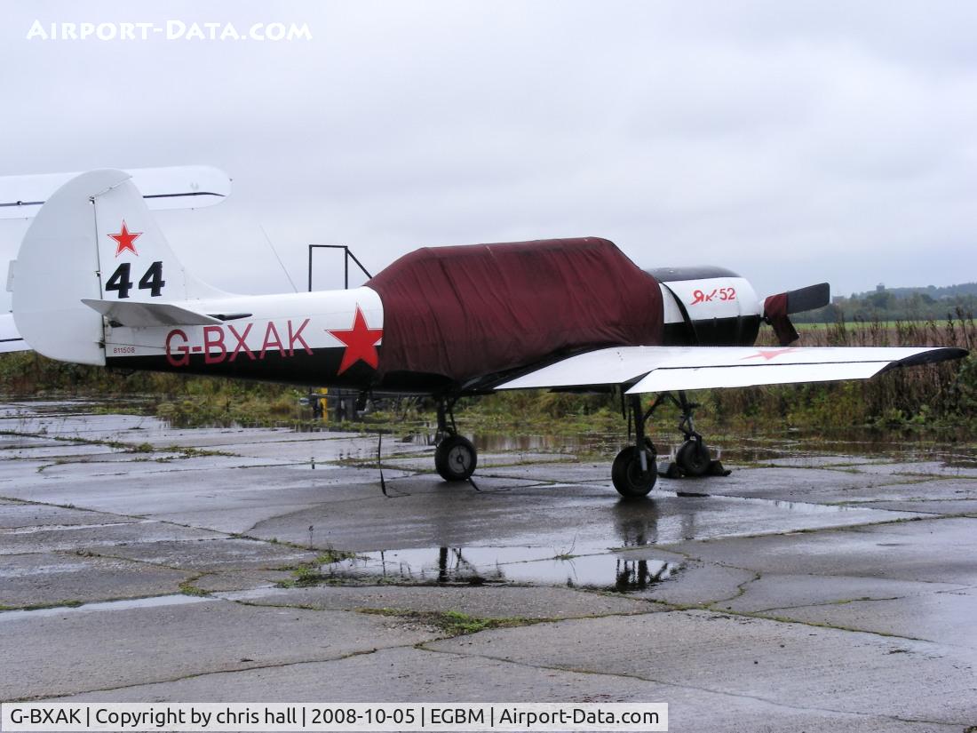 G-BXAK, 1981 Bacau Yak-52 C/N 811508, Previous ID: LY-ASC