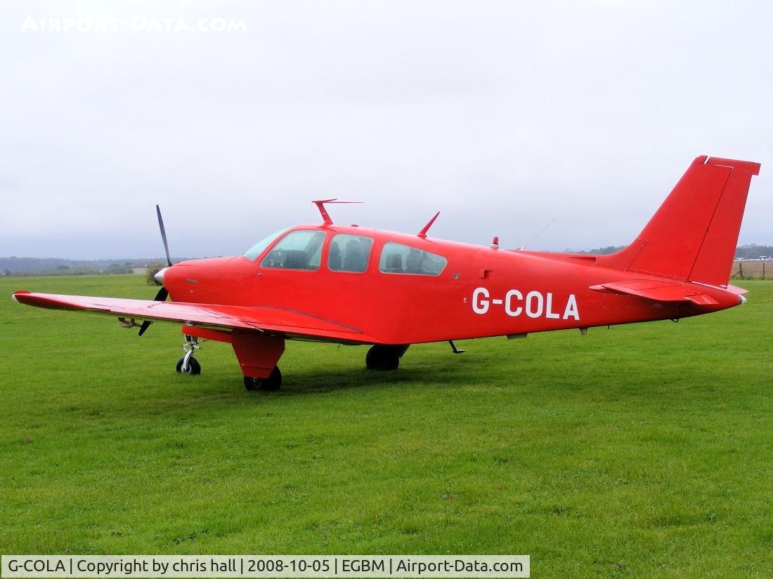 G-COLA, 1978 Beech F33C Bonanza C/N CJ-137, private
