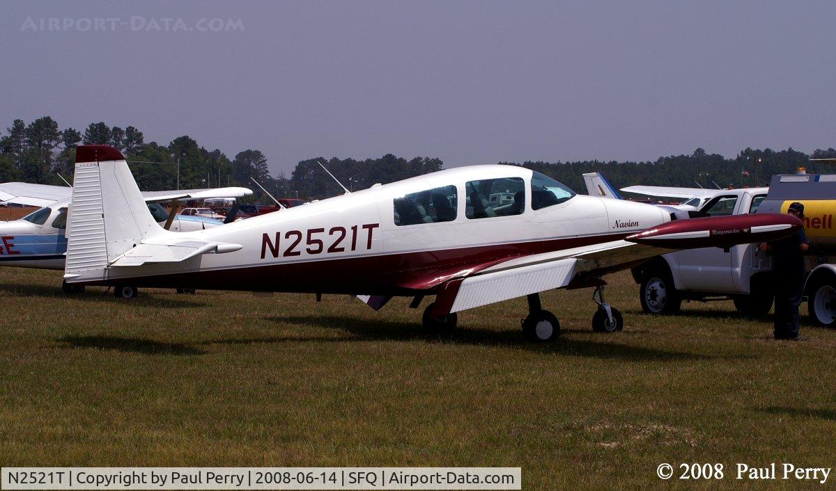 N2521T, 1968 Navion Rangemaster H C/N NAV-4-2519, Always nice to find a Navion about