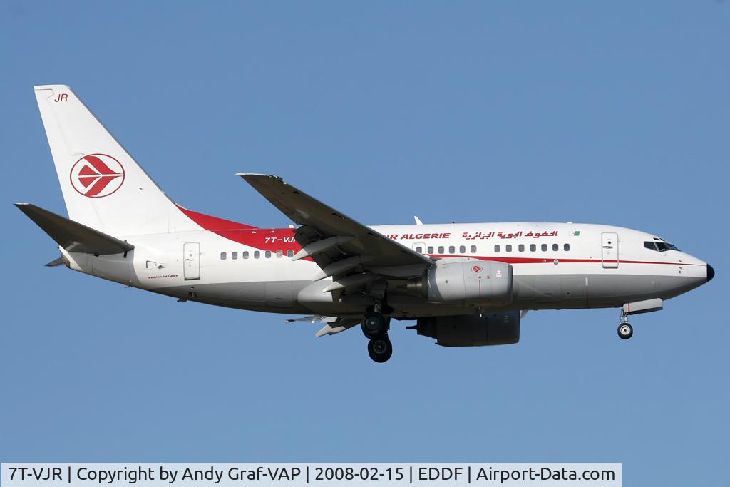 7T-VJR, 2002 Boeing 737-6D6 C/N 30545, Air Algerie 737-600